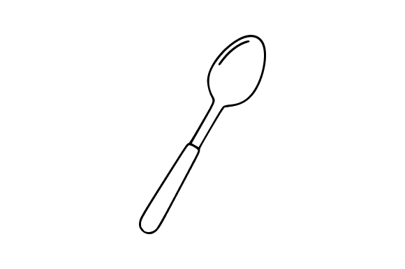 Dessert Spoon Clip Art: A Versatile Design Asset
