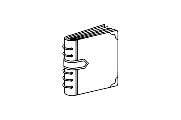 Diary Journal Clip Art for Creative Projects