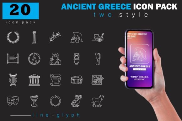 Explore Ancient Greece with Icon Pack