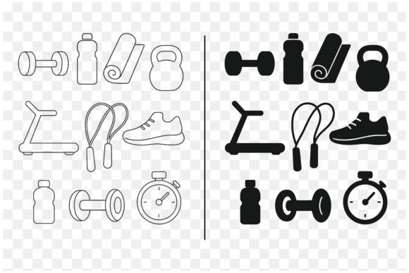 Fitness Icon Set: Essential Tools for Visual Communication
