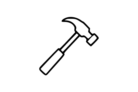 Sketch of a Claw Hammer Line Art: A Strategic Design Asset for Creative Professionals